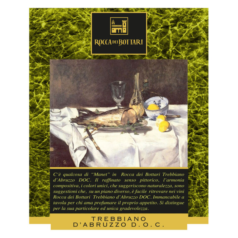 Trebbiano d'abruzzo etichetta